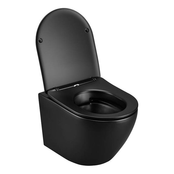 אסלה תלויה עגולה שחור מט SMA