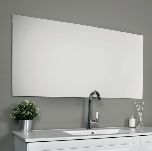 מראת קריסטל מרחפת לאמבטיה במבחר מידות