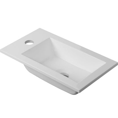 ארון אמבטיה תלוי קטן PVC אפוקסי דגם אסיף צבע לבן