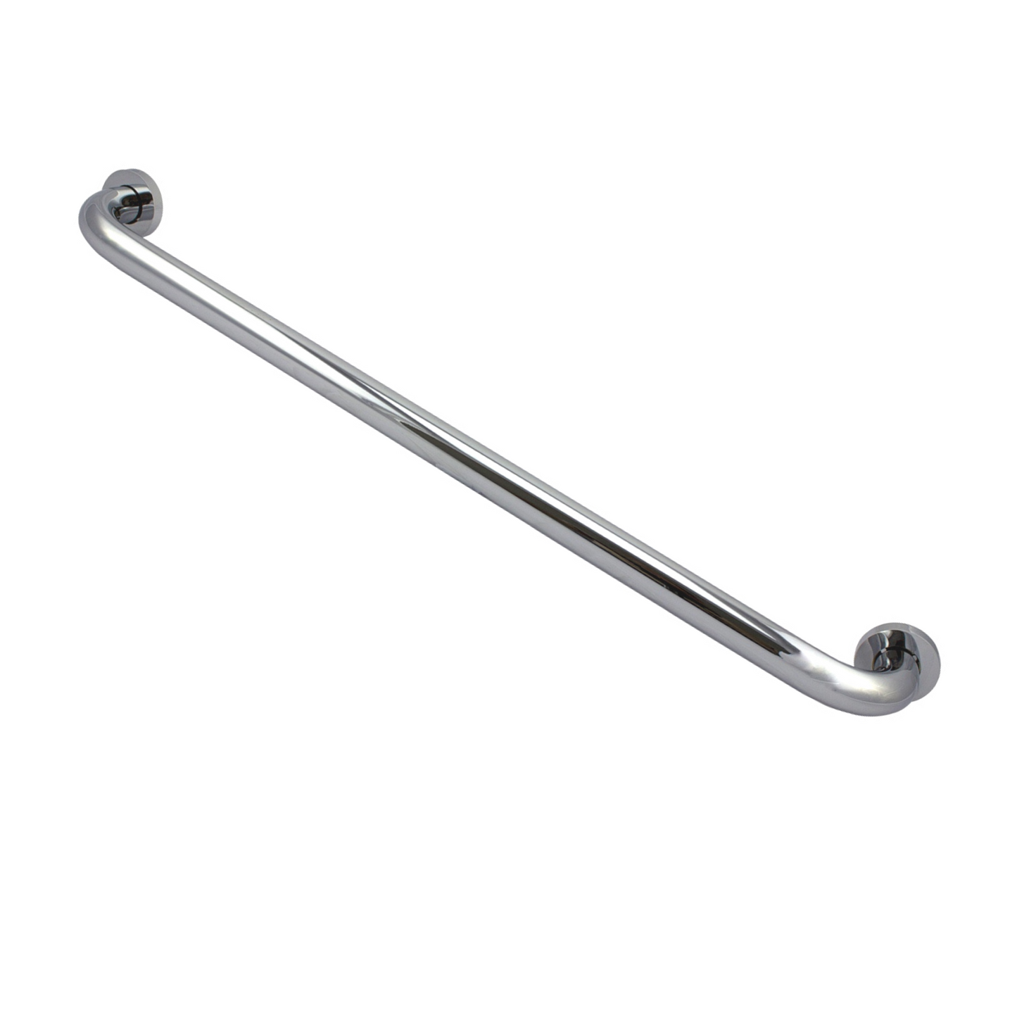 ידית אחיזה לאמבטיה נירוסטה 50 ס״מ ניקל מבריק