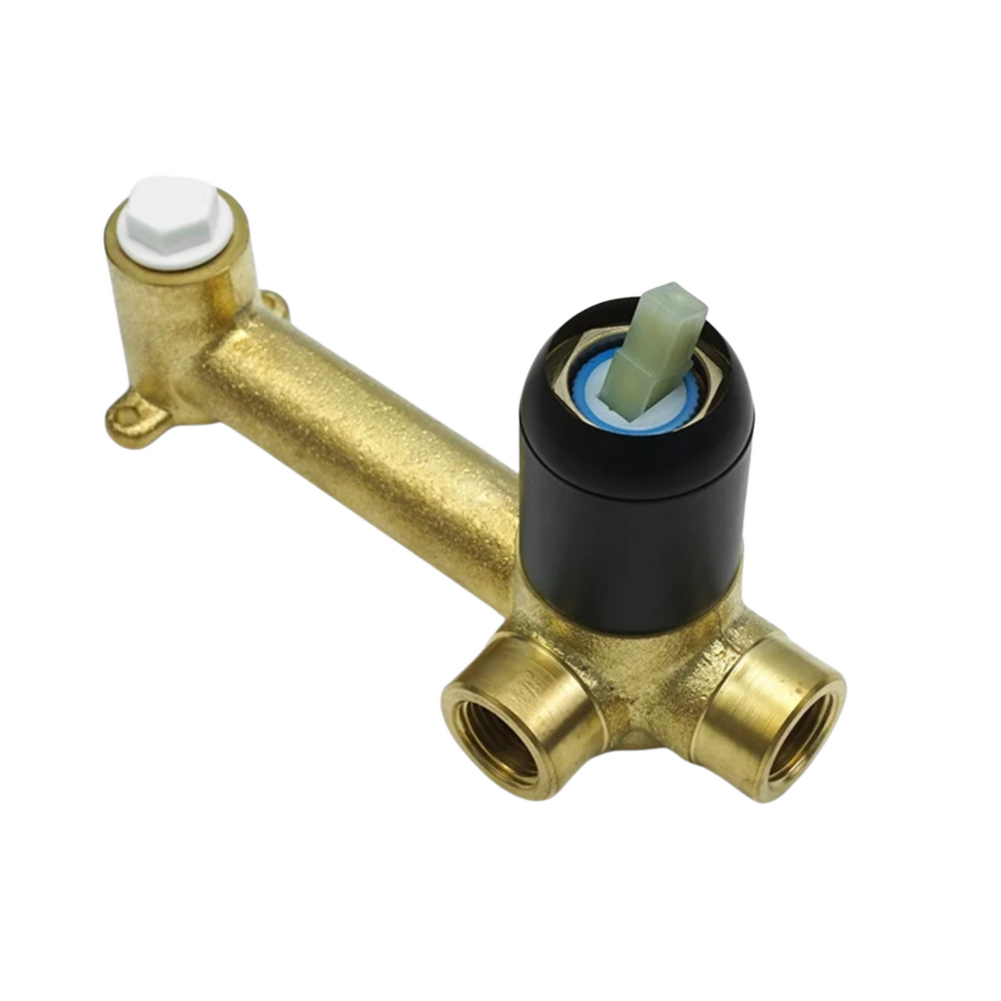 ברז קיר כיור רחצה שחור מט כולל דוף פנימי דגם TOP ציפוי PVD