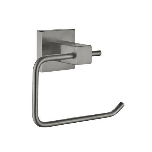 מתקן נייר טואלט ללא מכסה אפור גרפיט מוברש