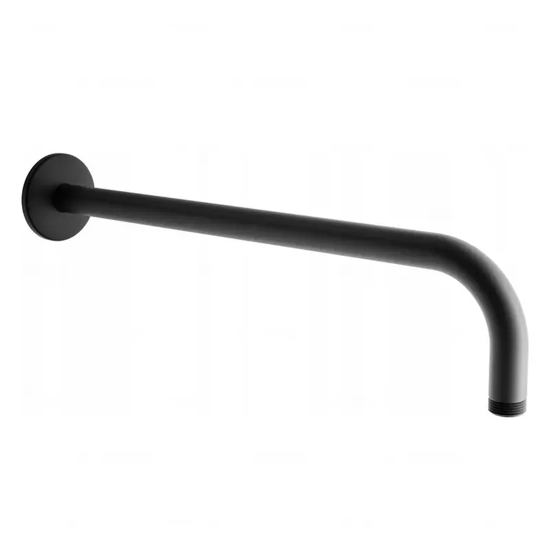 זרוע קיר 40 ס״מ לראש טוש עגול שחור מט