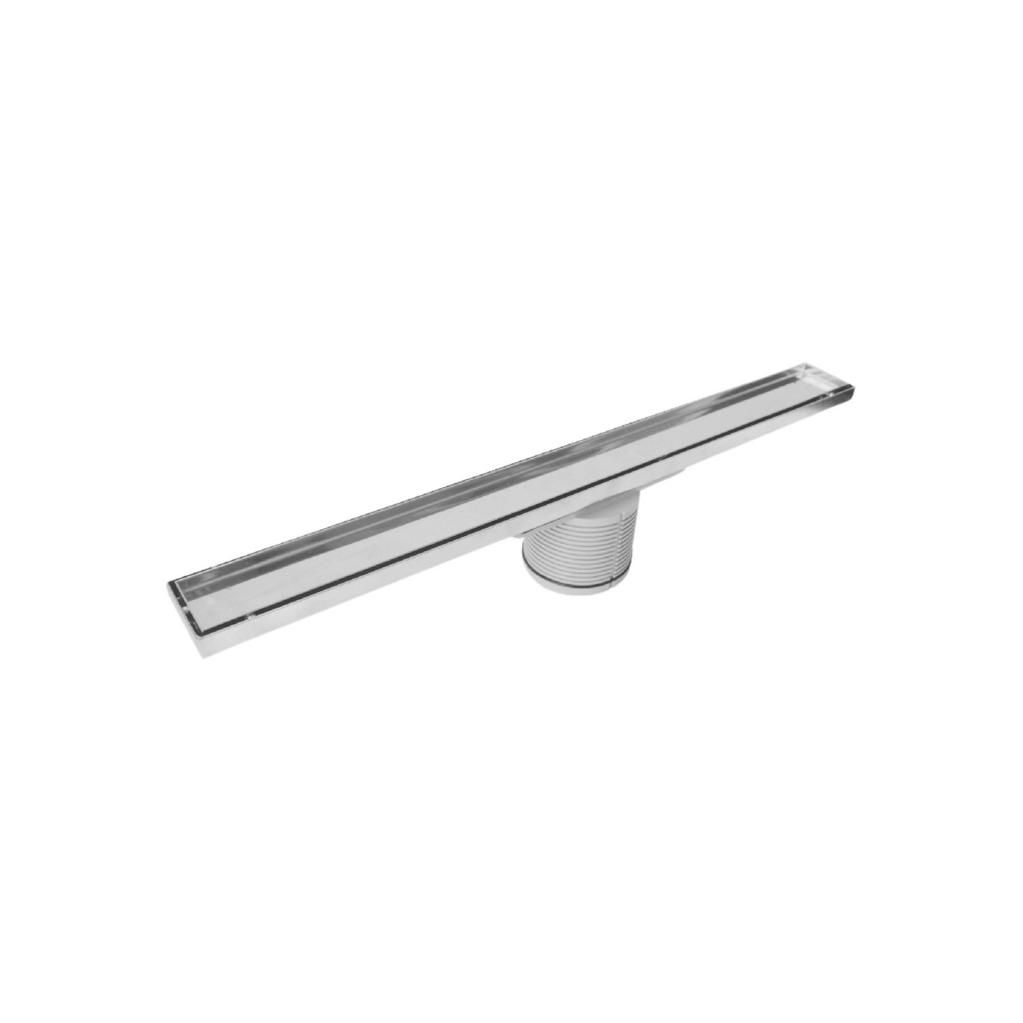 תעלת ניקוז 40 ס״מ נירוסטה למילוי ריצוף כולל כיסוי חיבור ישיר דגם FEBA