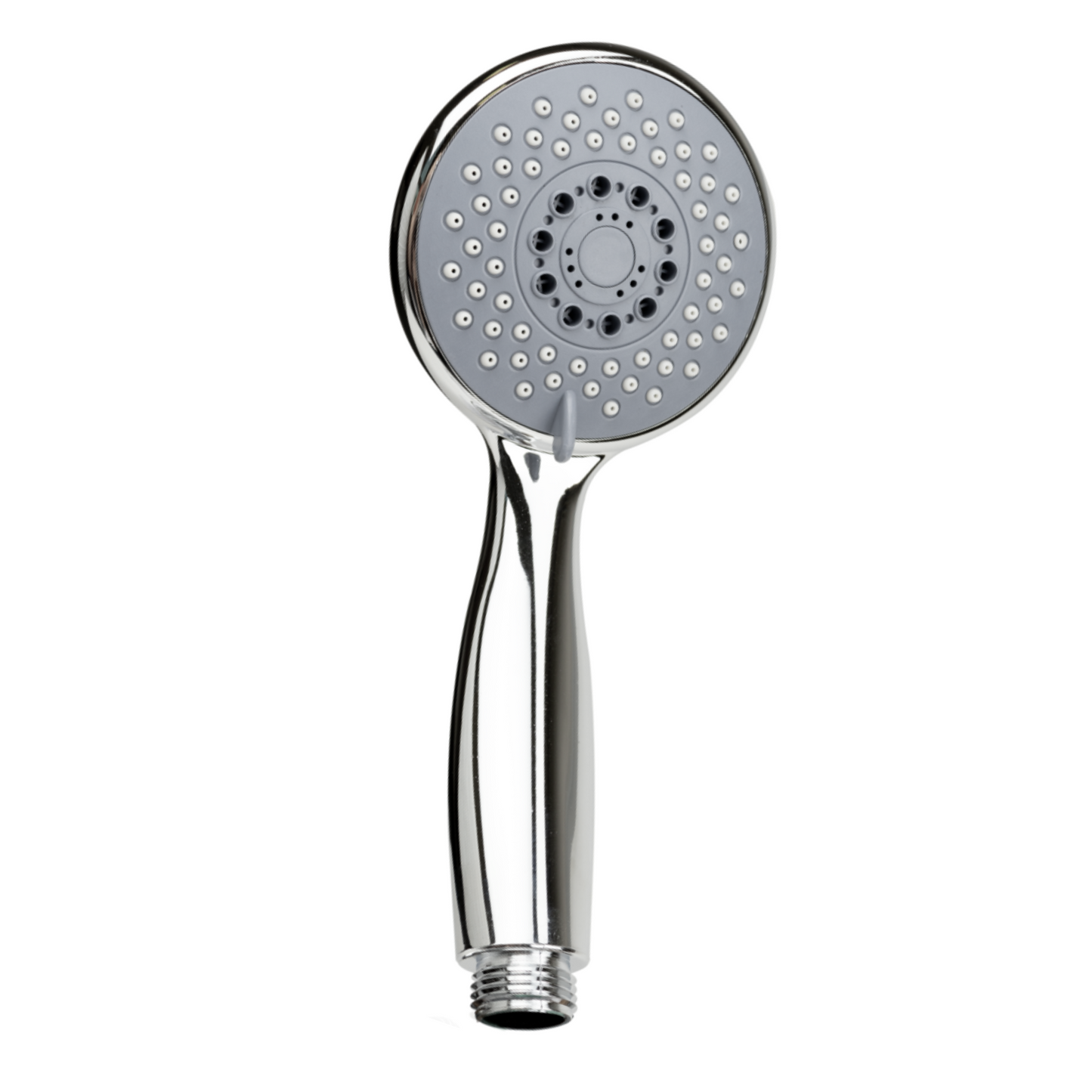 מזלף מקלחת עגול ניקל מבריק 5 מצבים דגם רומא 3 AS