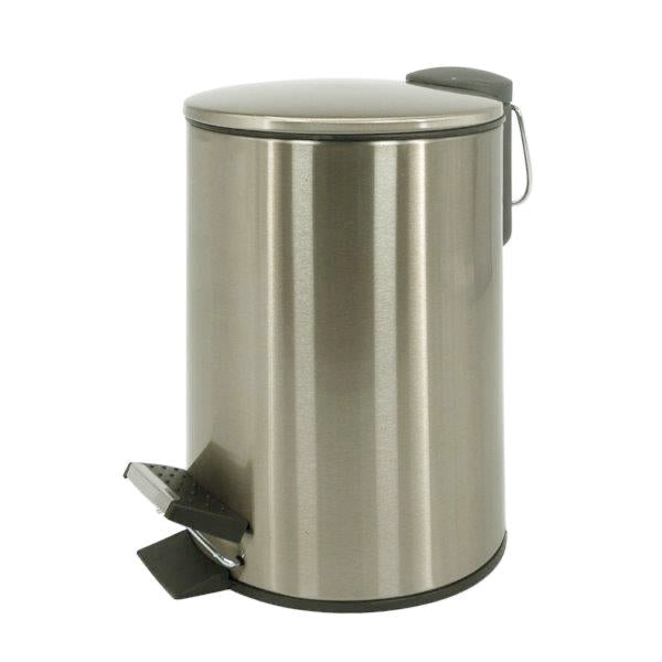 פח אשפה דגם מדריד 5 ליטר ברונזה בהירה טריקה שקטה