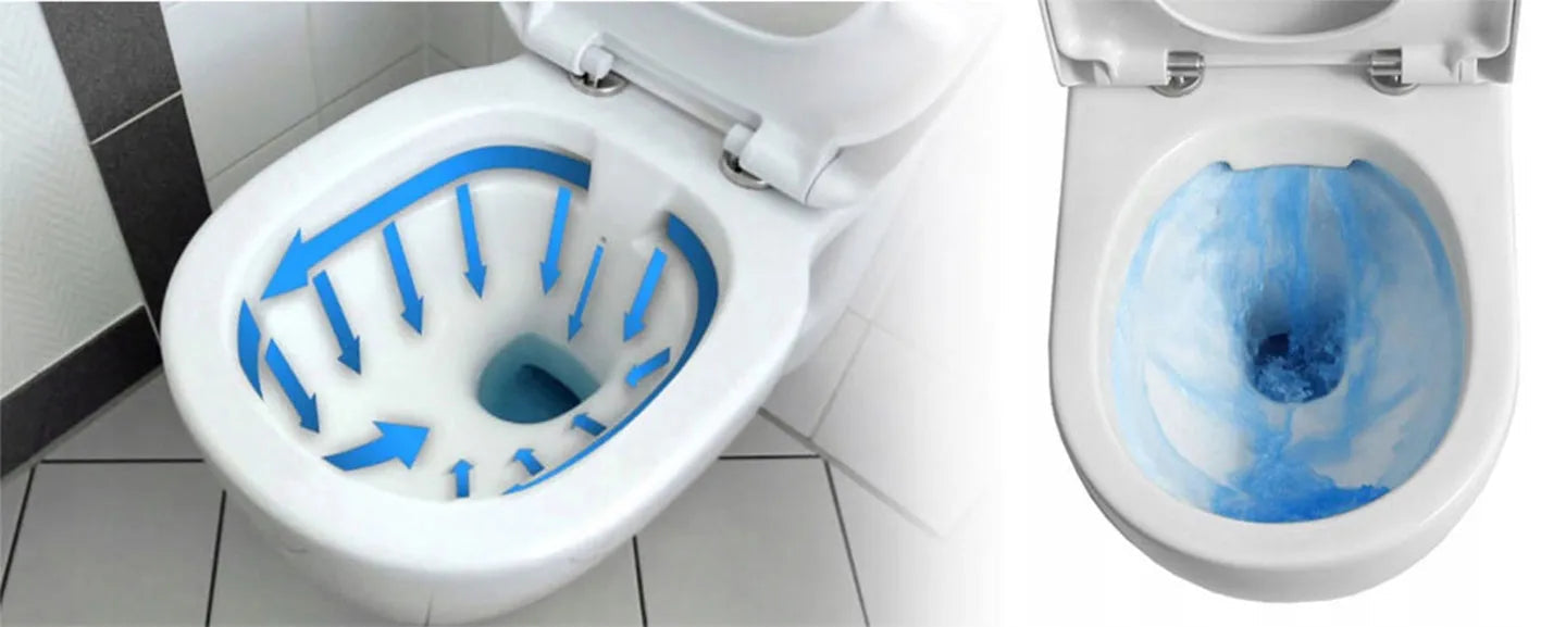 אסלה תלויה עגול לבן מט MATINA