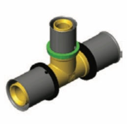 הסתעפות T שילובי מידות אס. פי