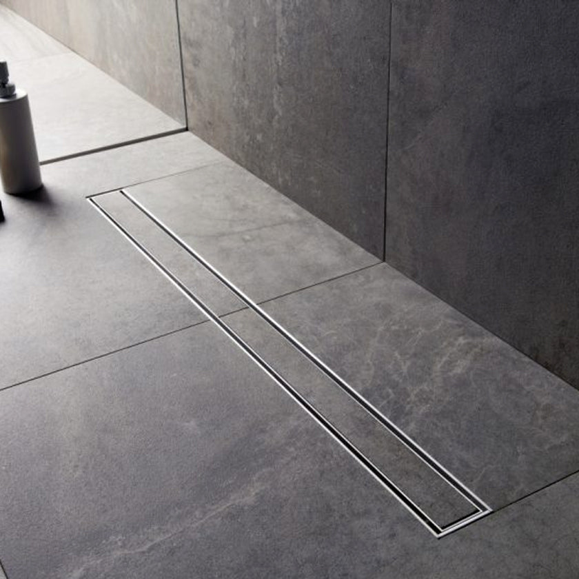 תעלת ניקוז פס נסתר 70 ס״מ חיבור צדדי