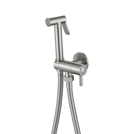 מערכת מיתז בידה נירוסטה מוברש כולל נקודת מים ברז צדדי