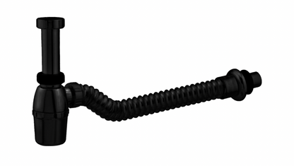 סיפון “¼1  שרשורי עם קומקום עשוי פלסטיק ABS צבע שחור מט