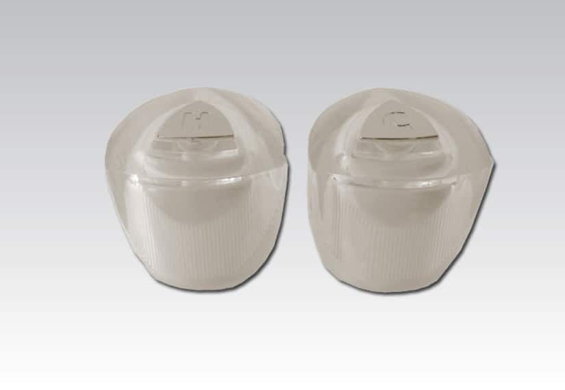 זוג ידיות לברז צורה ישנה שקופות