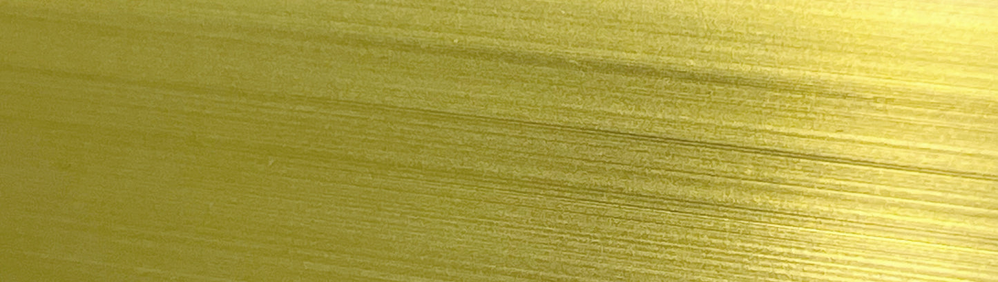 מראה עגולה זהב מוברש קוטר 75 ס״מ