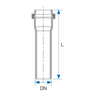 מאריך למחסום סיפון 1-1/4״