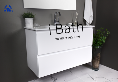 ארון אמבטיה תלוי שתי מגירות מודרני דגם וינוס VENUS