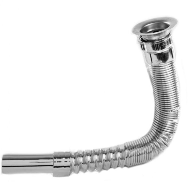 סיפון רחצה שרשורי “¼1 צבע ניקל