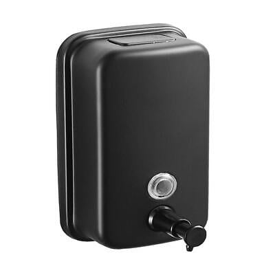 דיספנסר לסבון נוזלי תלוי שחור מט 800ML