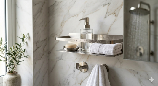 סוף לחלודה: איך לבחור אביזרי אמבטיה שעמידים למים הקשים בישראל?