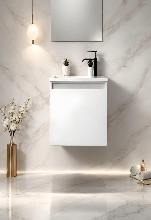 ארון אמבטיה פורמייקה קטן דגם טוליפ TULIP