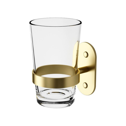 מעמד כוס למברשות שיניים-זהב מוברש DAVINCI