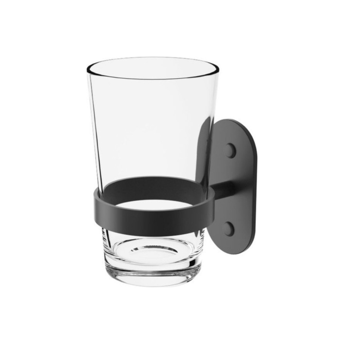 מעמד כוס למברשות שיניים-שחור מט DAVINCI