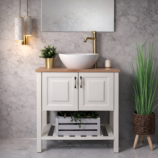 ארון אמבטיה עומד כפרי דגם אסיה ASIA