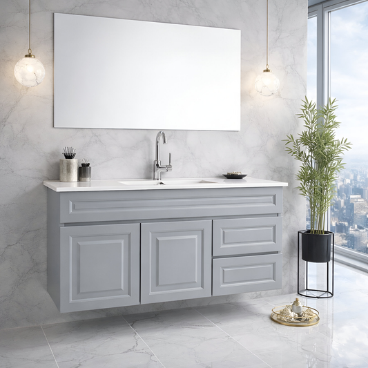 ארון אמבטיה תלוי כפרי דגם טורנדו TORNADO