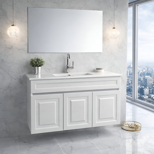 ארון אמבטיה תלוי דלתות דגם מונקו MONACO