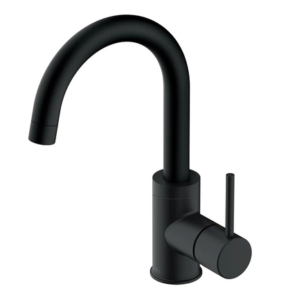 ברז פרח ניצב פיה קשתית שחור מט SD