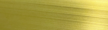 מראה עגולה זהב מוברש קוטר 75 ס״מ